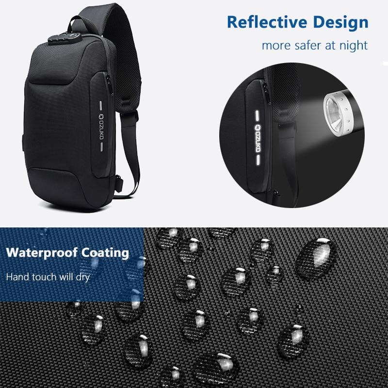 Anti-theft Waterproof Crossbody Backpack - More than a backpack