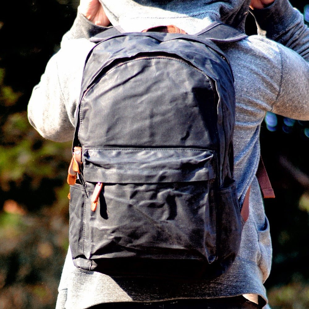 Retro Wax Canvas Backpack - More than a backpack