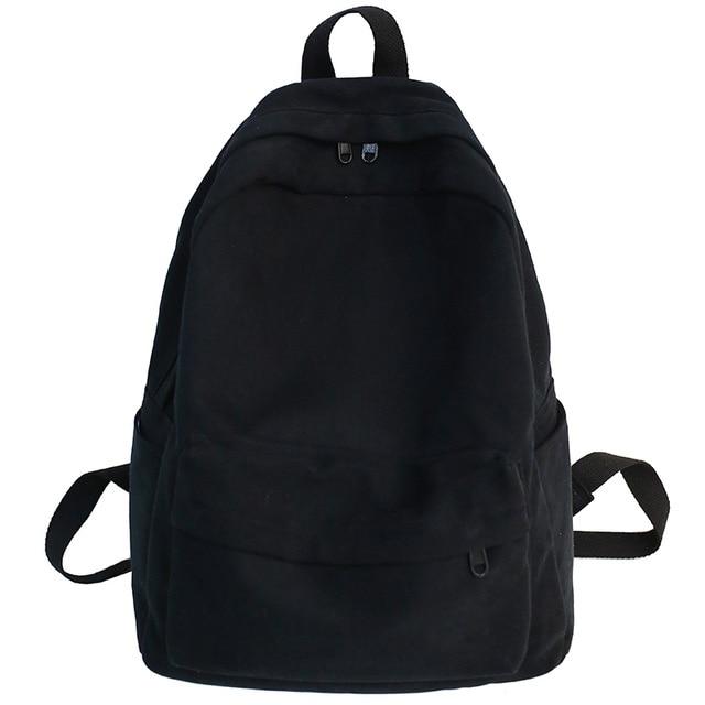 The Basic Canvas School Backpack - More than a backpack