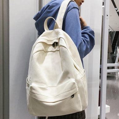 The Basic Canvas School Backpack - More than a backpack