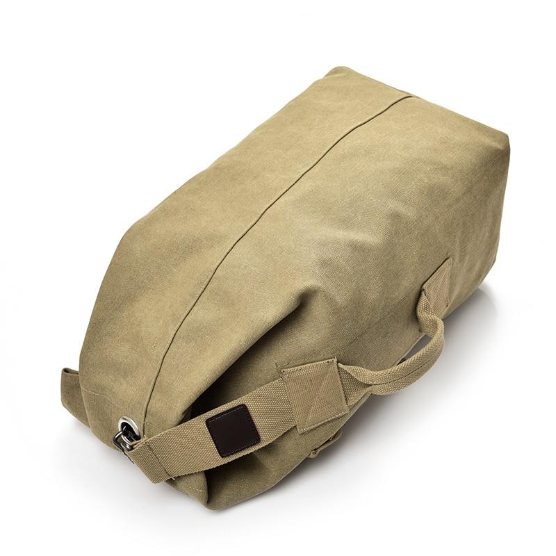 'The Military' - Canvas Duffel Backpack - More than a backpack