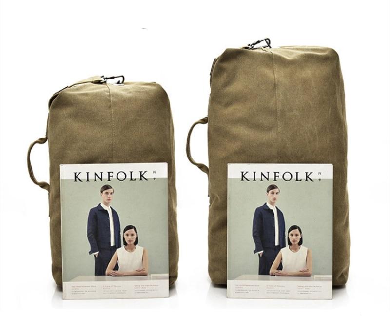 'The Military' - Canvas Duffel Backpack - More than a backpack