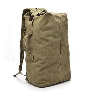 'The Military' - Canvas Duffel Backpack - More than a backpack