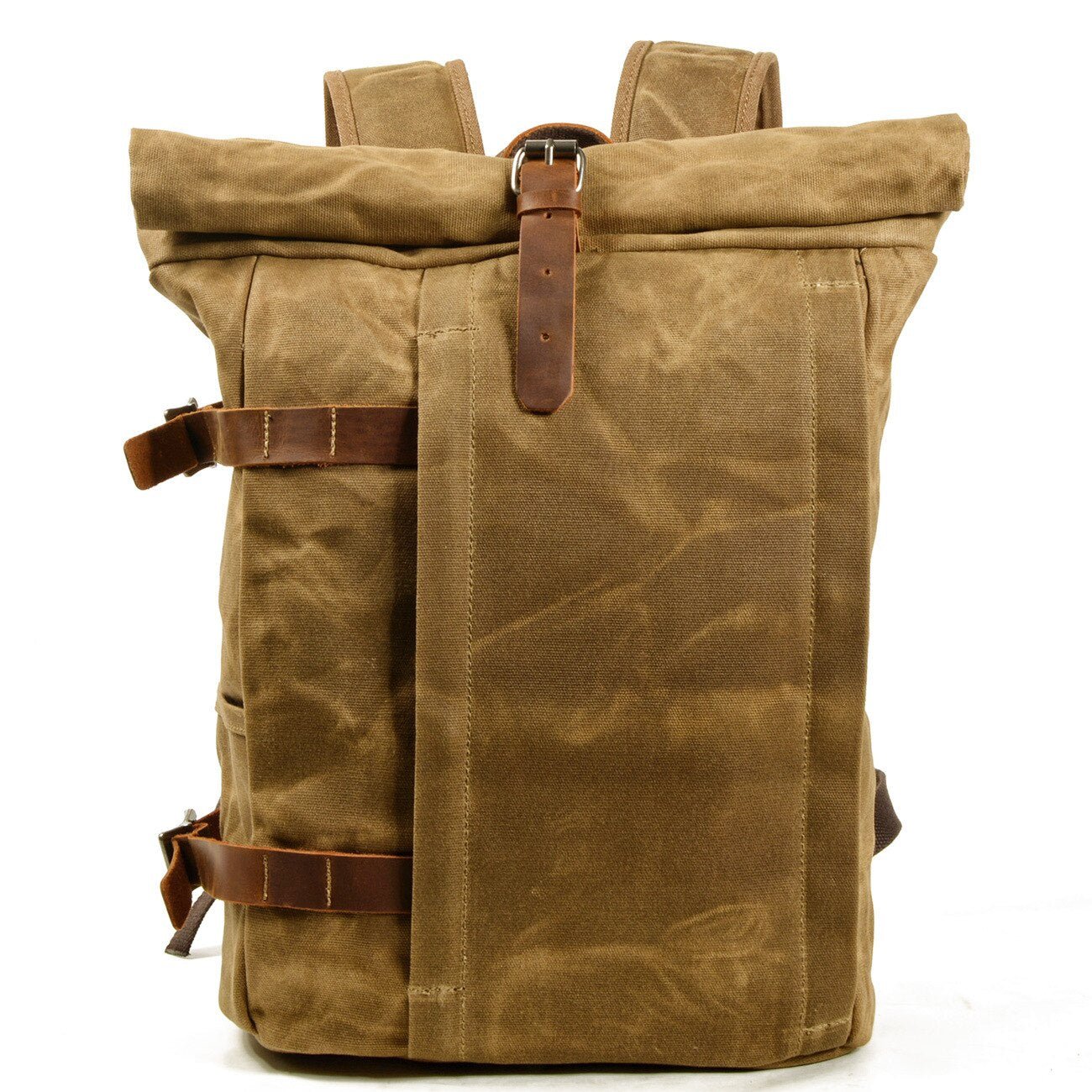 Vintage Waxed Canvas Rolltop Backpack - More than a backpack