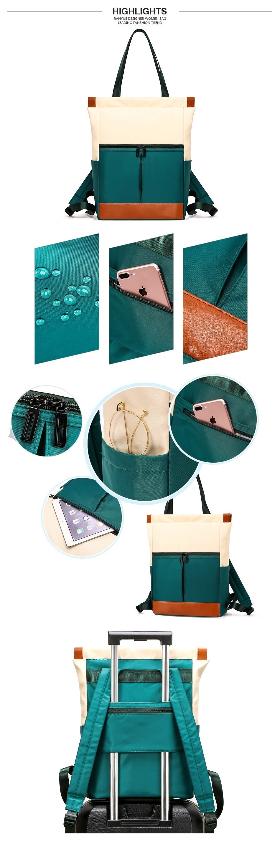 Waterproof Laptop Shoulder Backpack - More than a backpack