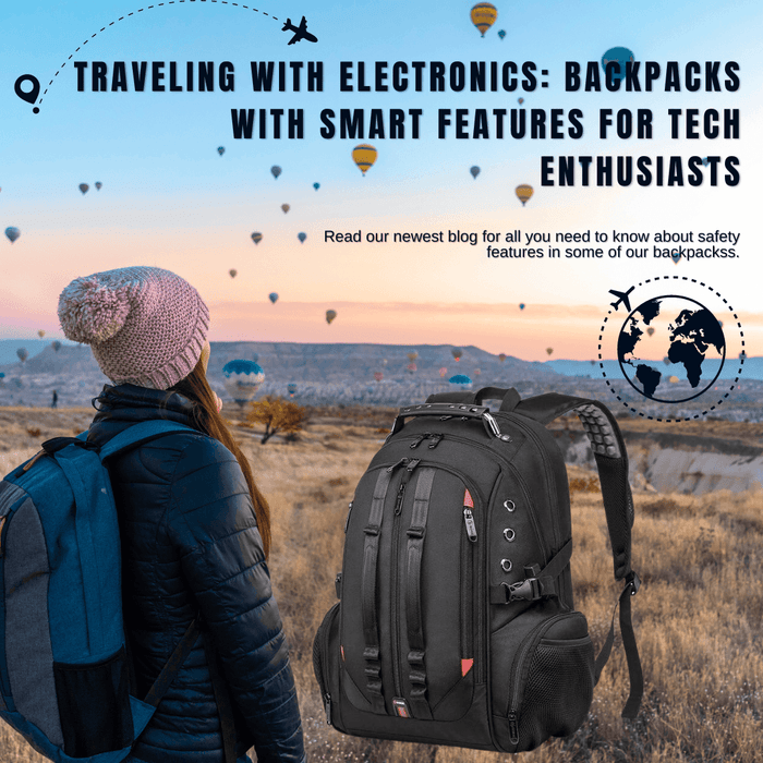 Traveling with Electronics: Backpacks with Smart Features for Tech Enthusiasts - More than a backpack