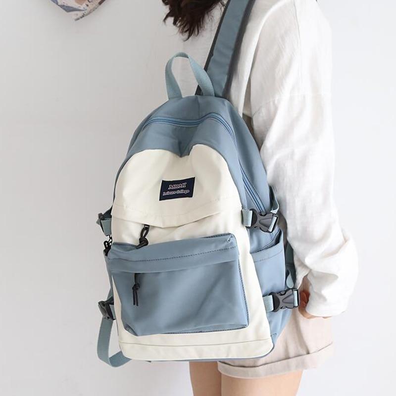 Anello White Floral Faux Leather Mini Backpack