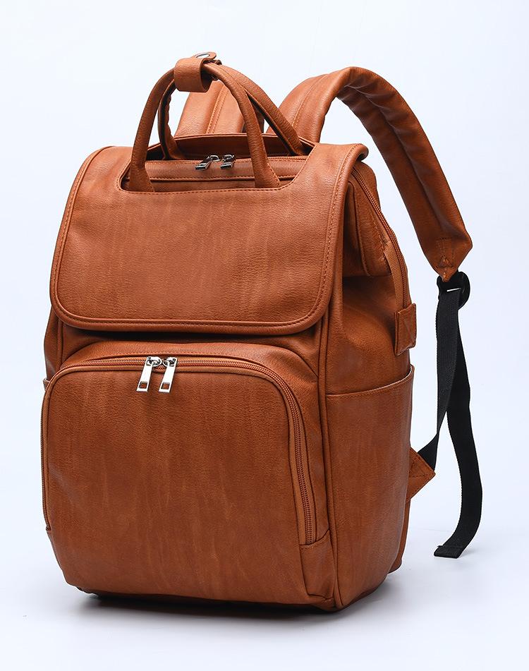 Quality Leather Backpack Leather Diaper Bag Backpack Leather 