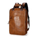 Faux-Leather Travel Backpack - More than a backpack