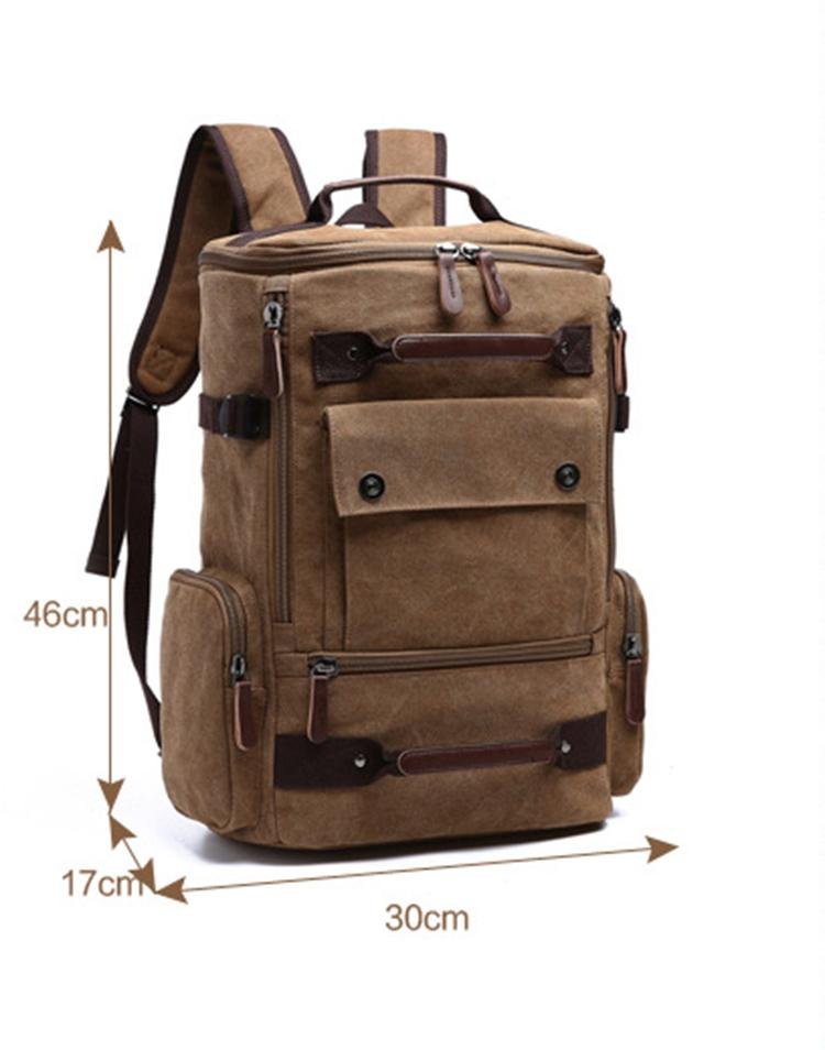 Rugged Vintage Canvas Backpack — More than a backpack