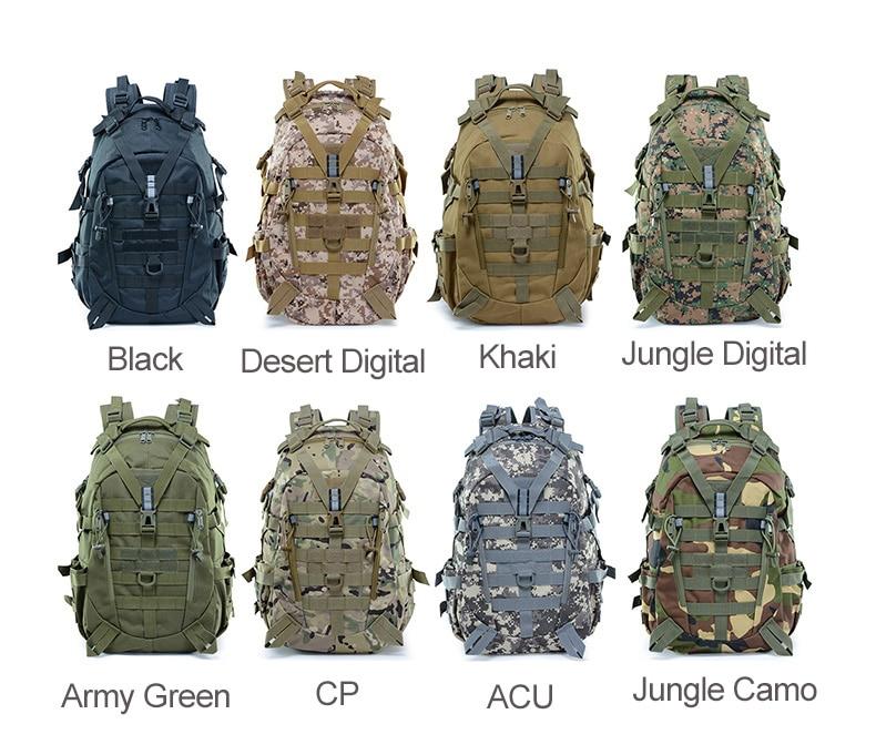 Military Tactical Outdoor Backpack, Khaki