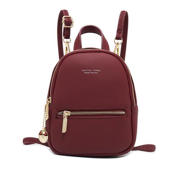 Mini Soft Touch Faux Leather Backpack — More than a backpack
