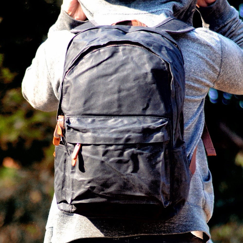 Retro Wax Canvas Backpack — More than a backpack