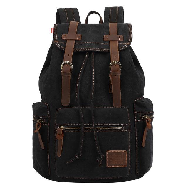 Rugged Vintage Canvas Backpack - More than a backpack