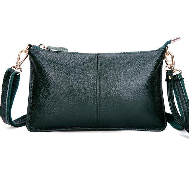 Small Leather Clutch Handbag - More than a backpack