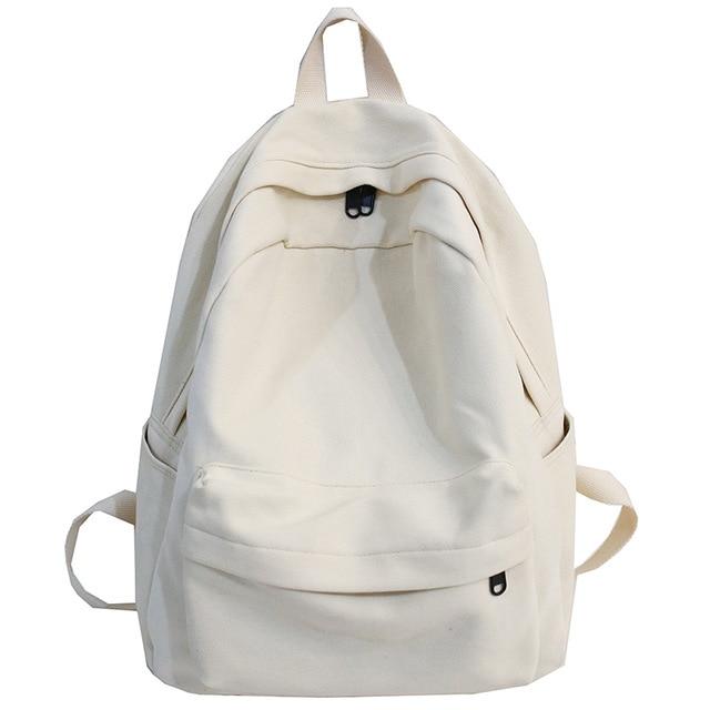 The Basic Canvas School Backpack - More than a backpack