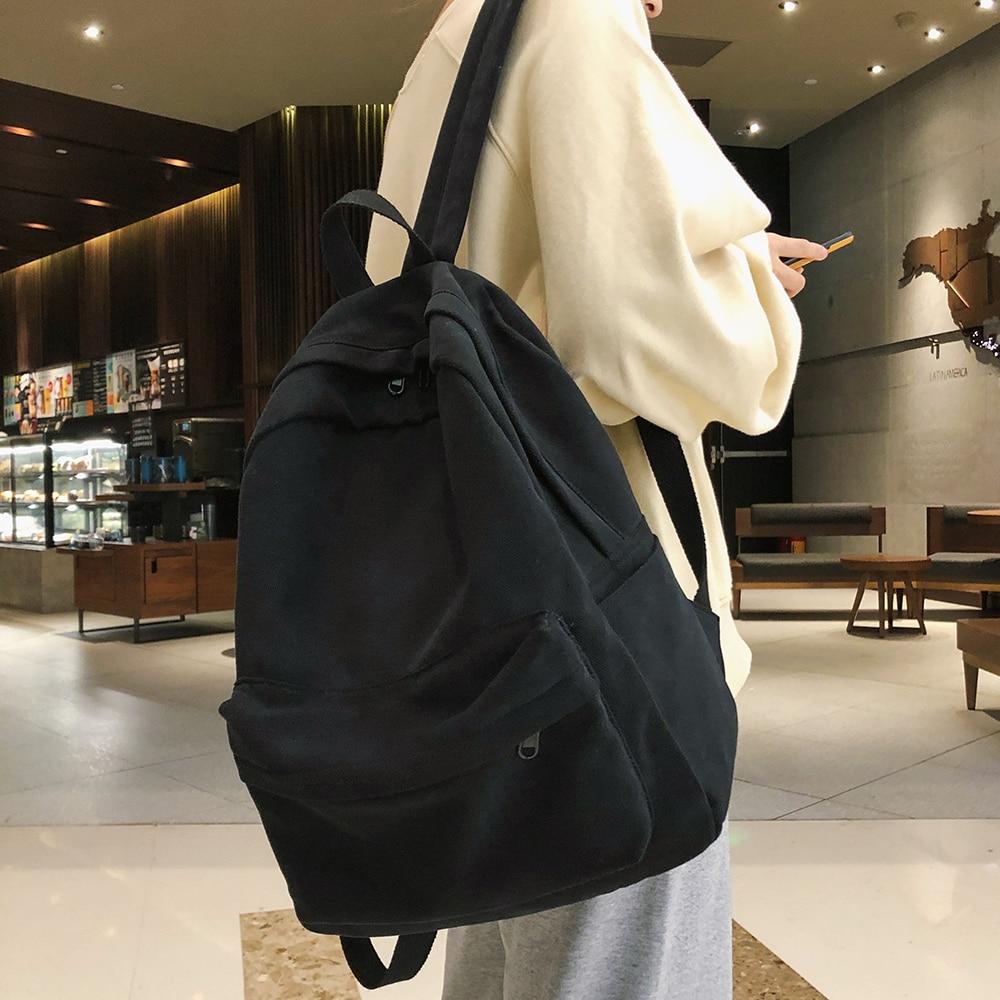 The Basic Canvas School Backpack - More than a backpack