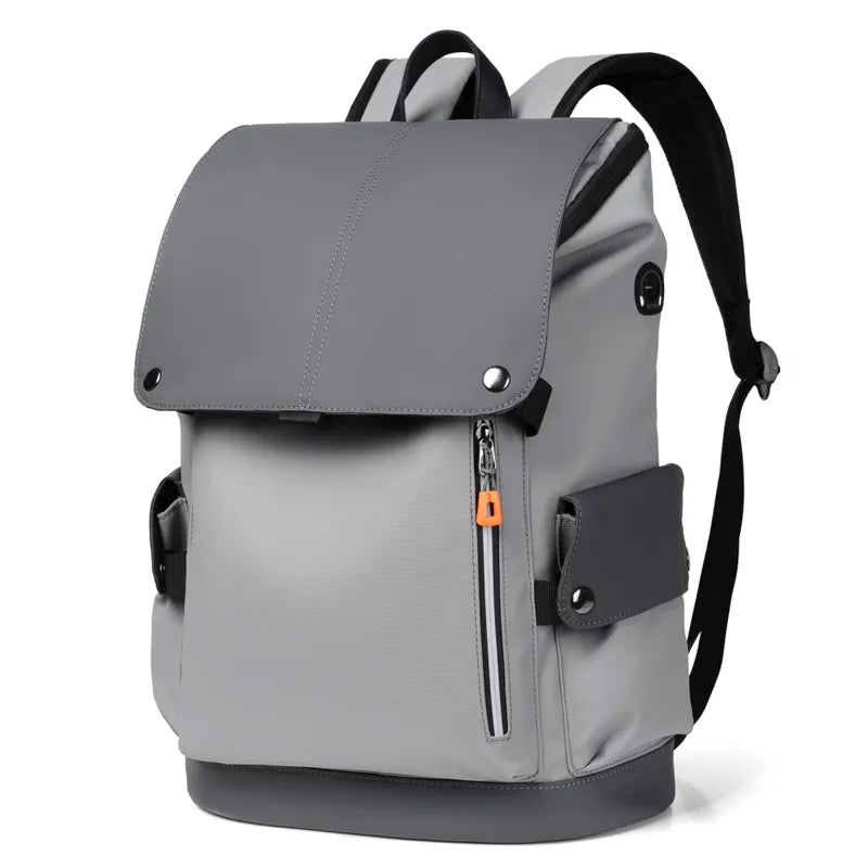 More Than A Backpack Urban Business Waterproof Backpack Dark Grey