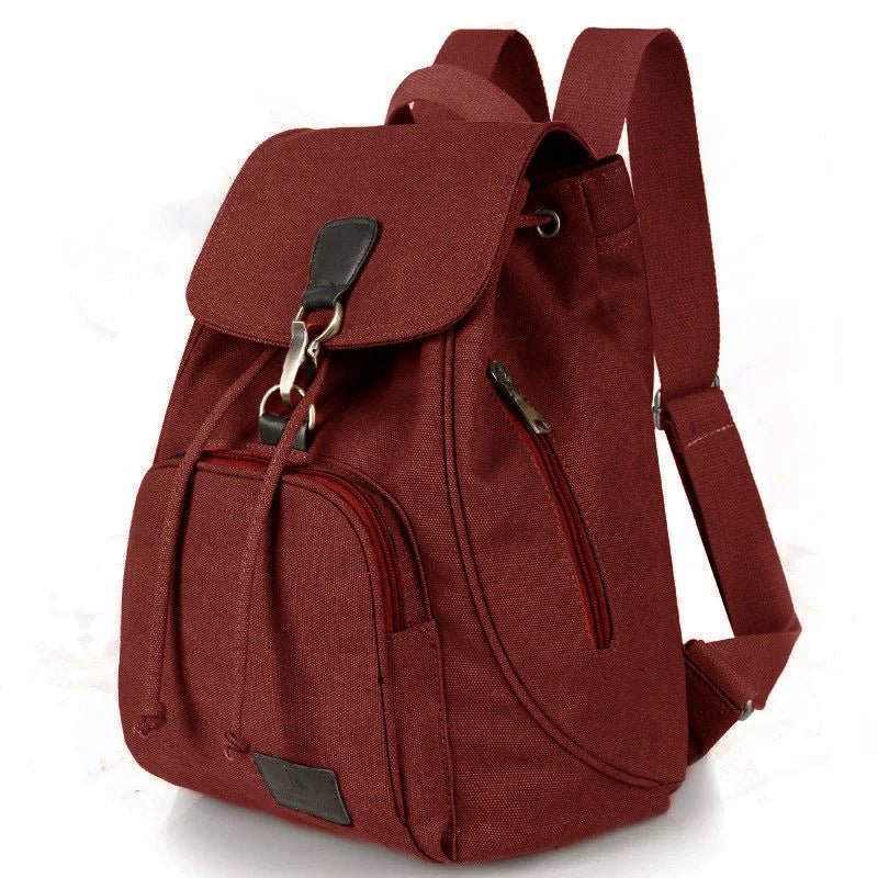 Vintage Drawstring Canvas Backpack — More than a backpack
