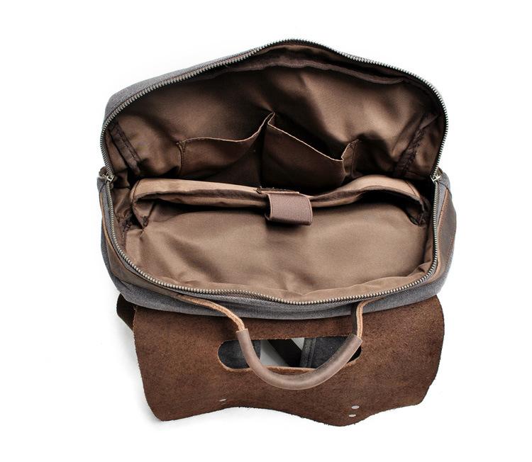 Men's Vintage Large Canvas Backpack — More than a backpack