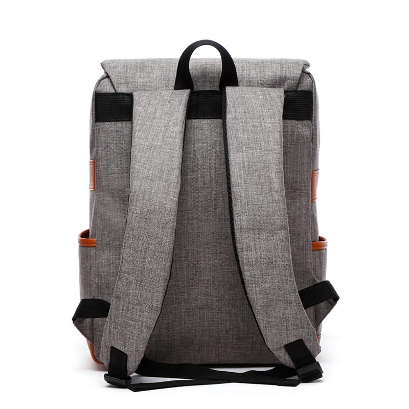 bg 613 vintage laptop backpack Men's Vintage Oxford Travel Laptop Backpack — More than a backpack
