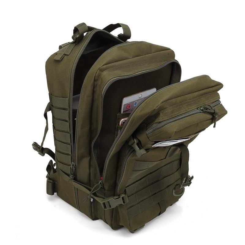 army hiking backpack Men's Large Waterproof Camouflage Military Backpack — More than a backpack